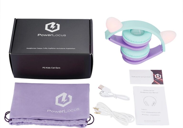 PowerLocus P1 Kids Cat Ears avec accessoires